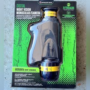 Stealth Cam Walker Night Vision Monocular w/recording